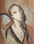 Marie Laurencin Fan china oil painting artist